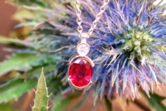 Pendentif rubis