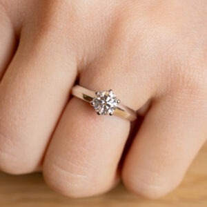 Bague diamant de 1ct