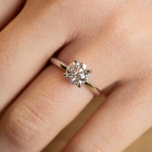 Bague diamant de 1,50ct