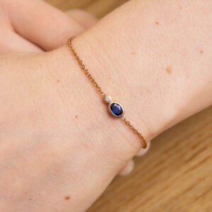Bracelet saphir et diamant