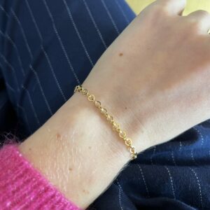 Bracelet maille lentilles