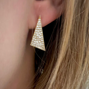 Boucles d'oreilles multi diamants