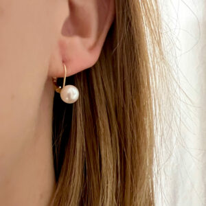 Boucles d'oreilles perles de culture