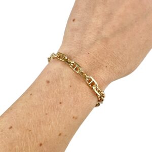 Bracelet maille marine