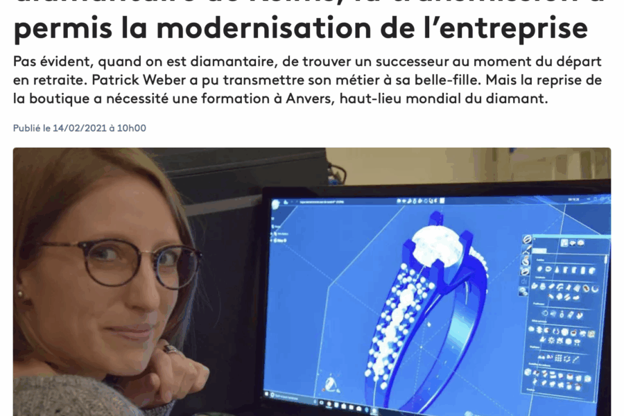 Article sur le site de France 3 Grand Est, publié en 2021