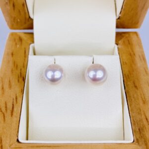 Boucles d'oreilles perles de 7mm