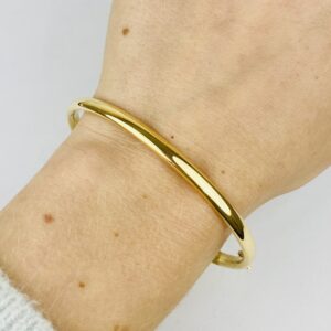 Bracelet jonc ouvrant massif 34.40g